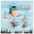 Around the World in 80 Days by Gary Walton Framed Limited Edition Canvas Print