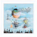 Around the World in 80 Days by Gary Walton Framed Limited Edition Canvas Print