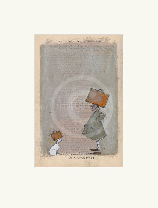 At a Crossroads  LIMITED EDITION by Sam Toft