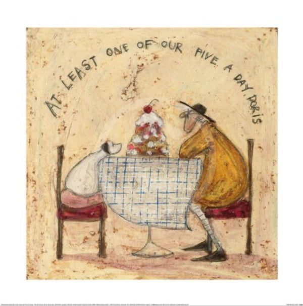 At Least One Of Our Five A Day, Doris by Sam Toft