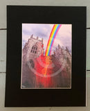 At the End of the Rainbow by Jonathan Williams, mounted in black 