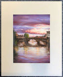Autumn Twilight, Lendal Bridge by Mark Braithwaite