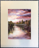 Autumn Twilight, Ouse Bridge by Mark Braithwaite