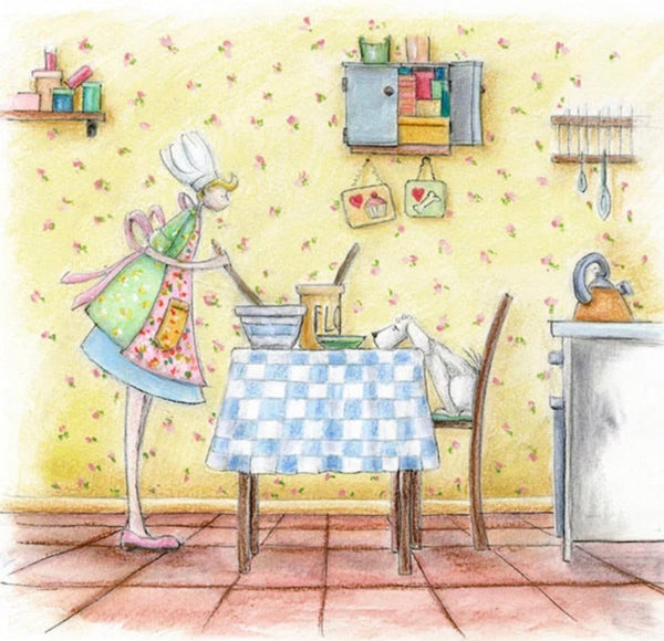 Baking Limited Edition Print by Dotty Earl