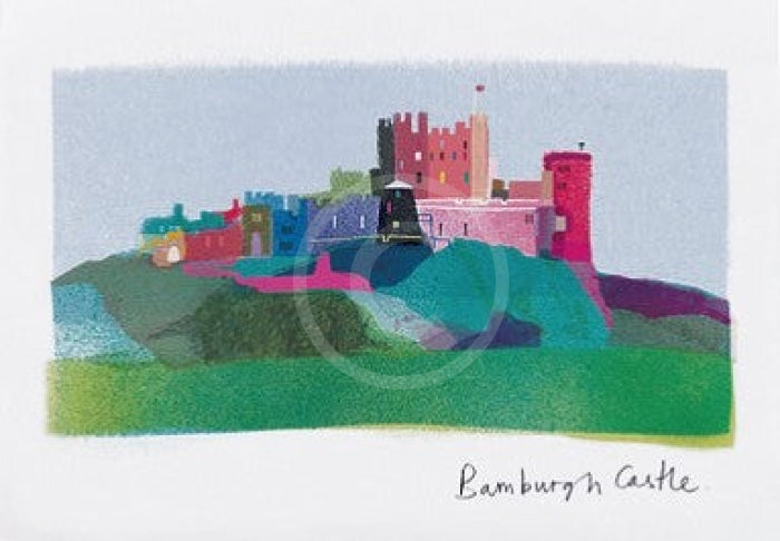 Bamburgh Castle By Ilona Drew