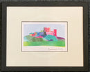  Bamburgh Castle Print by Ilona Drew