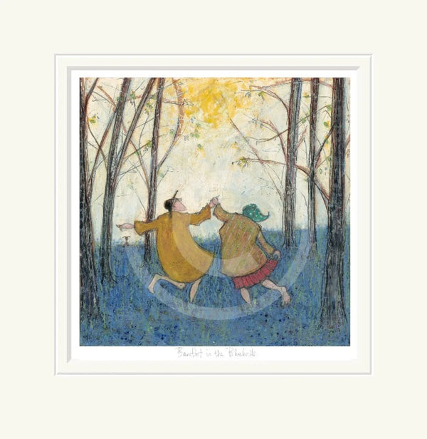 Barefoot in the Bluebells LIMITED EDITION by Sam Toft