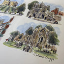 Beautiful York, Richard Briggs ORIGINAL WATERCOLOUR