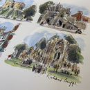 Beautiful York, Richard Briggs ORIGINAL WATERCOLOUR