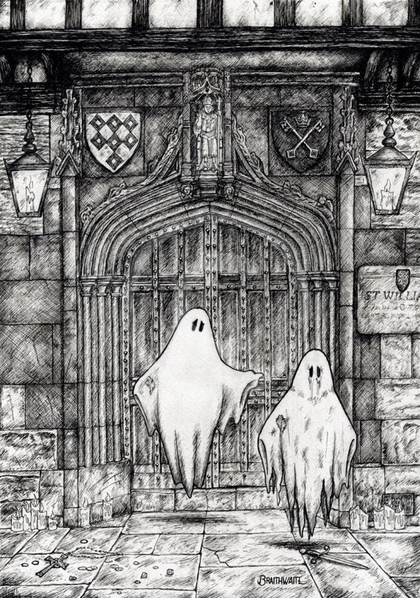Beneath the Sheets; A Brother Betrayed Monochrome Edition Mounted Print