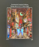 Beneath the Sheets; A Dance Macabre - Enchanted Limited Edition INTRODUCTORY PRICE Mounted Mounted Embellished Print