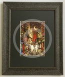 Beneath the Sheets; A Dance Macabre (detail) - Colour Edition Framed in muse II black 