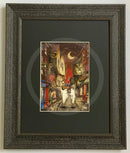 Beneath the Sheets; A Dance Macabre (detail) - Colour Edition Framed in muse II black 