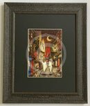 Beneath the Sheets; A Dance Macabre (detail) - Colour Edition Framed in muse II black 