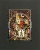 Beneath the Sheets; A Dance Macabre (detail) - Colour Edition Mounted in black 