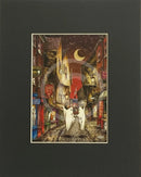 Beneath the Sheets; A Dance Macabre (detail) - Colour Edition Mounted in black 