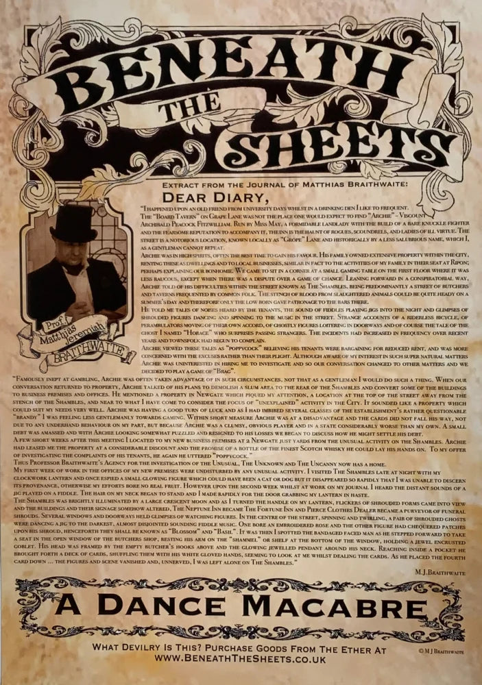 Beneath the Sheets; A Dance Macabre story