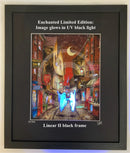 Beneath the Sheets; A Dance Macabre - Enchanted Limited Edition INTRODUCTORY PRICE Framed in Large Linear II Black (C)