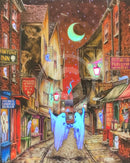 Beneath the Sheets; A Dance Macabre - Enchanted Limited Edition INTRODUCTORY PRICE Mounted Embellished Print