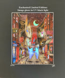 Beneath the Sheets; A Dance Macabre - Enchanted Limited Edition INTRODUCTORY PRICE Mounted Mounted Embellished Print