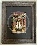 Beneath The Sheets; A Forbidden Love - Colour Edition Framed In Wide Distressed Black (F) Mounted