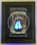 Beneath the Sheets; A Forbidden Love - Enchanted Limited Edition - Ghostly Lights Framed Muse II Black (F) Mounted