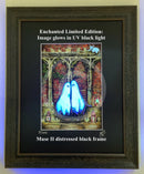 Beneath the Sheets; A Forbidden Love - Enchanted Limited Edition - Ghostly Lights Framed Muse II Black (F) Mounted