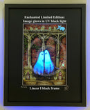 Beneath the Sheets; A Forbidden Love - Enchanted Limited Edition - Ghostly Lights Mounted Embellished Print