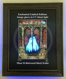 Beneath the Sheets; A Forbidden Love - Enchanted Limited Edition - Ghostly Lights Framed Muse II Black (F) Mounted