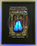 Beneath the Sheets; A Forbidden Love - Enchanted Limited Edition - Ghostly Lights Mounted Embellished Print