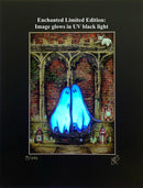 Beneath the Sheets; A Forbidden Love - Enchanted Limited Edition - Ghostly Lights Mounted Embellished Print