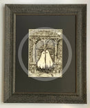 Beneath the Sheets; A Forbidden Love - Monochrome Edition Framed 11x14” in Muse II Black (F) Mounted Print