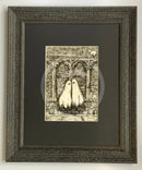 Beneath the Sheets; A Forbidden Love - Monochrome Edition Framed 11x14” in Muse II Black (F) Mounted Print