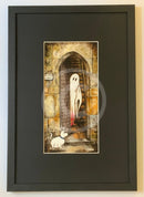Beneath the Sheets; A Rebellious Spirit Enchanted Edition Mounted Embellished Print