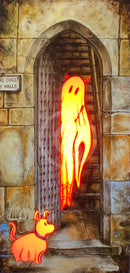 Beneath the Sheets; A Rebellious Spirit - Enchanted Limited Edition; Wee Devil Mounted Embellished Print