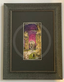 Beneath the Sheets; The Black Abbot - Colour Edition Framed in Muse  II Black