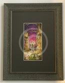Beneath the Sheets; The Black Abbot - Colour Edition Framed in Muse  II Black