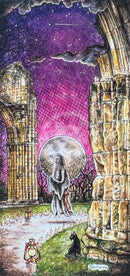 Beneath the Sheets; The Black Abbot - Colour Edition Mounted Print