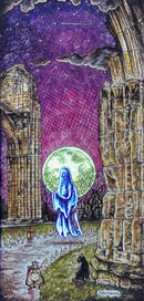 Beneath the Sheets; The Black Abbot - Enchanted Edition Mounted Print