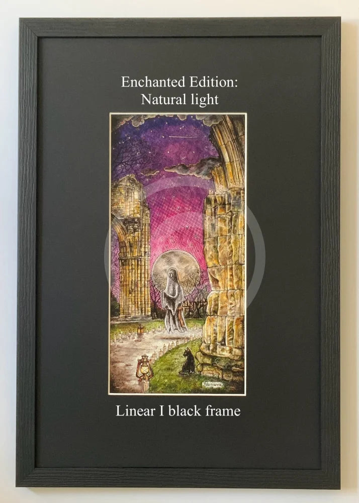 Beneath the Sheets; The Black Abbot - Enchanted Edition Mounted Print