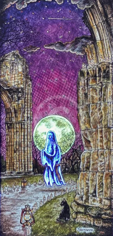 Beneath the Sheets; The Black Abbot - Enchanted Edition Mounted Print