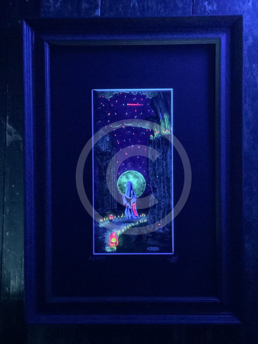Beneath The Sheets; The Black Abbot - Enchanted Limited Edition; Celestial Lights Mounted