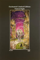 Beneath the Sheets; The Black Abbot - Enchanted Limited Edition; Celestial Lights Mounted Embellished Print