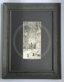 Beneath the Sheets; The Black Abbot - Monochrome Edition Framed in muse II black