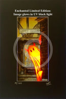 Beneath the Sheets; Boo! Horace Causes Trouble - Enchanted Limited Edition The Red Devil Mounted Mounted Embellished