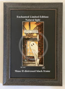 Beneath the Sheets; Boo! Horace Causes Trouble - Enchanted Limited Edition The Red Devil Mounted Embellished Print