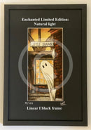 Beneath the Sheets; Boo! Horace Causes Trouble - Enchanted Limited Edition The Red Devil Mounted Embellished Print