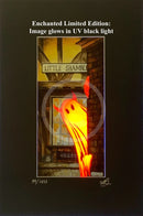 Beneath the Sheets; Boo! Horace Causes Trouble - Enchanted Limited Edition The Red Devil Mounted Mounted Embellished