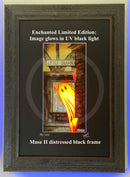 Beneath the Sheets; Boo! Horace Causes Trouble - Enchanted Limited Edition The Red Devil Framed Muse II Black (F)
