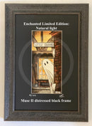 Beneath the Sheets; Boo! Horace Causes Trouble - Enchanted Limited Edition The Red Devil Mounted Embellished Print